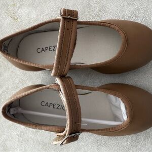 Capezio Tan Kids tap Shoes